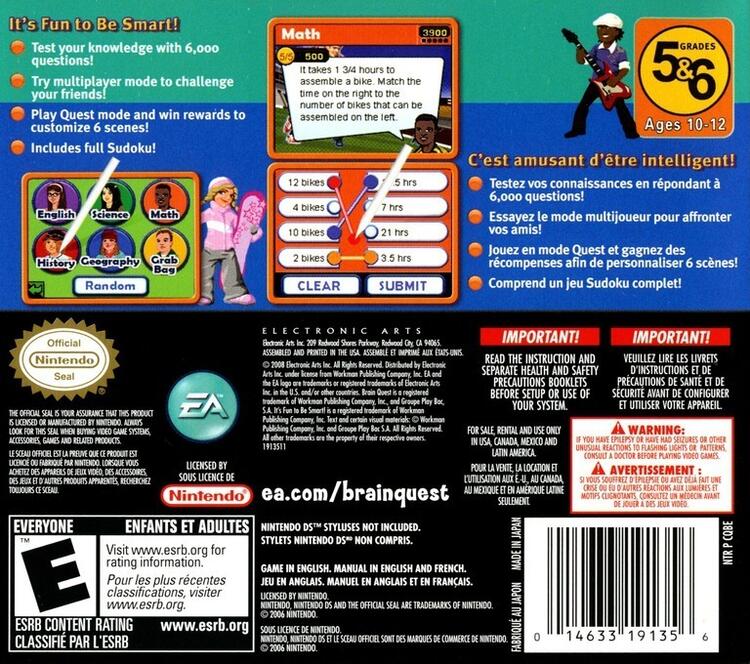 Brain Quest Grades 5 & 6