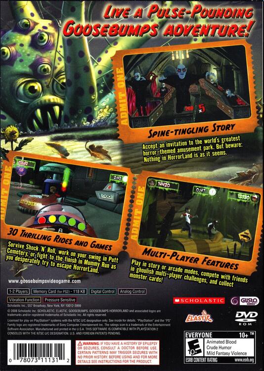 Goosebumps HorrorLand