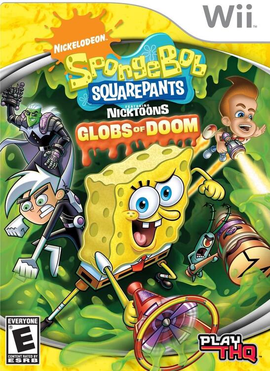Spongebob Squarepants Featuring Nicktoons Globs of Doom by Spoutnik Gaspésie - Jeux Wii (Shopify Collective)