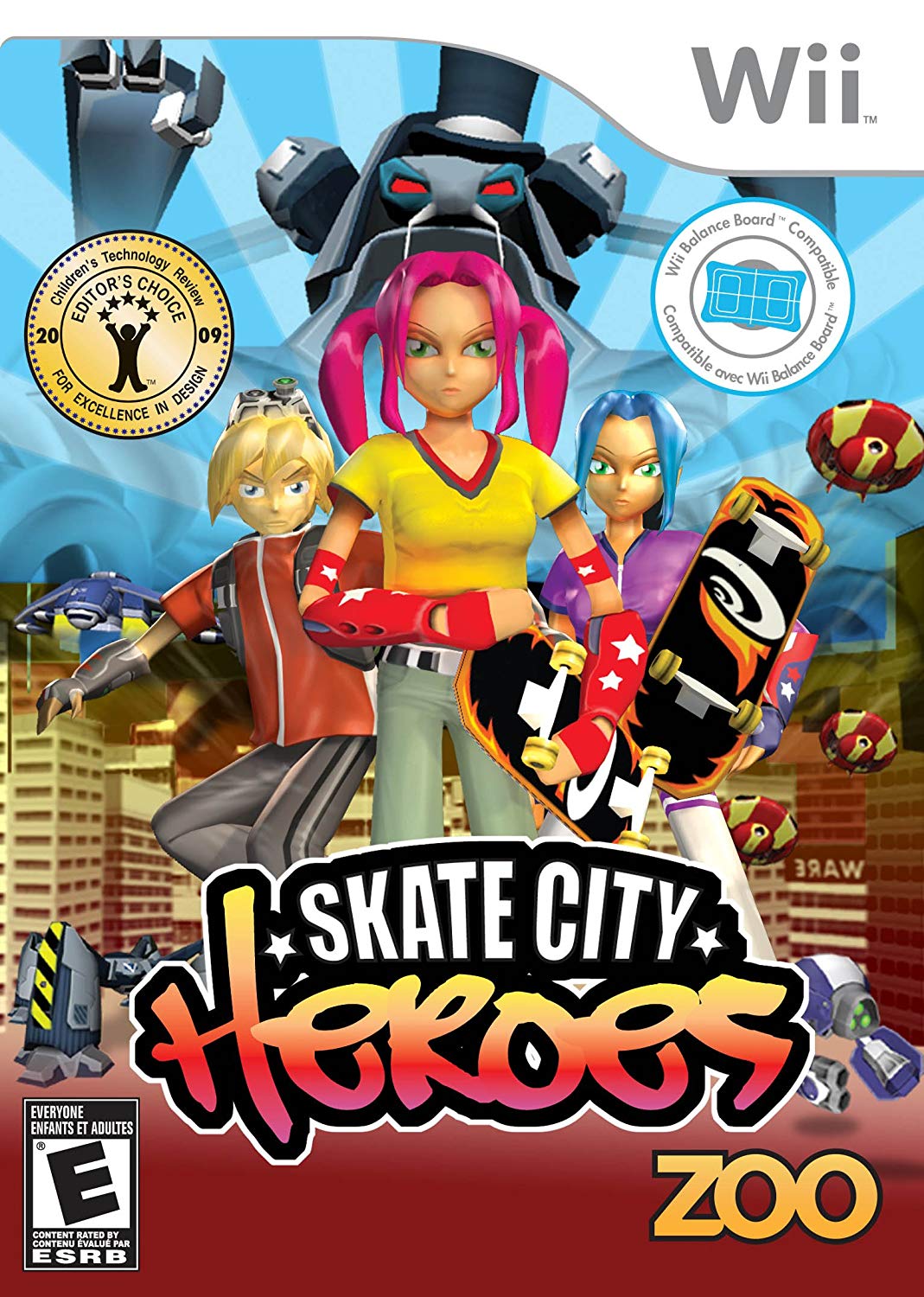 Skate City Heroes by Spoutnik Gaspésie - Jeux Wii (Shopify Collective)