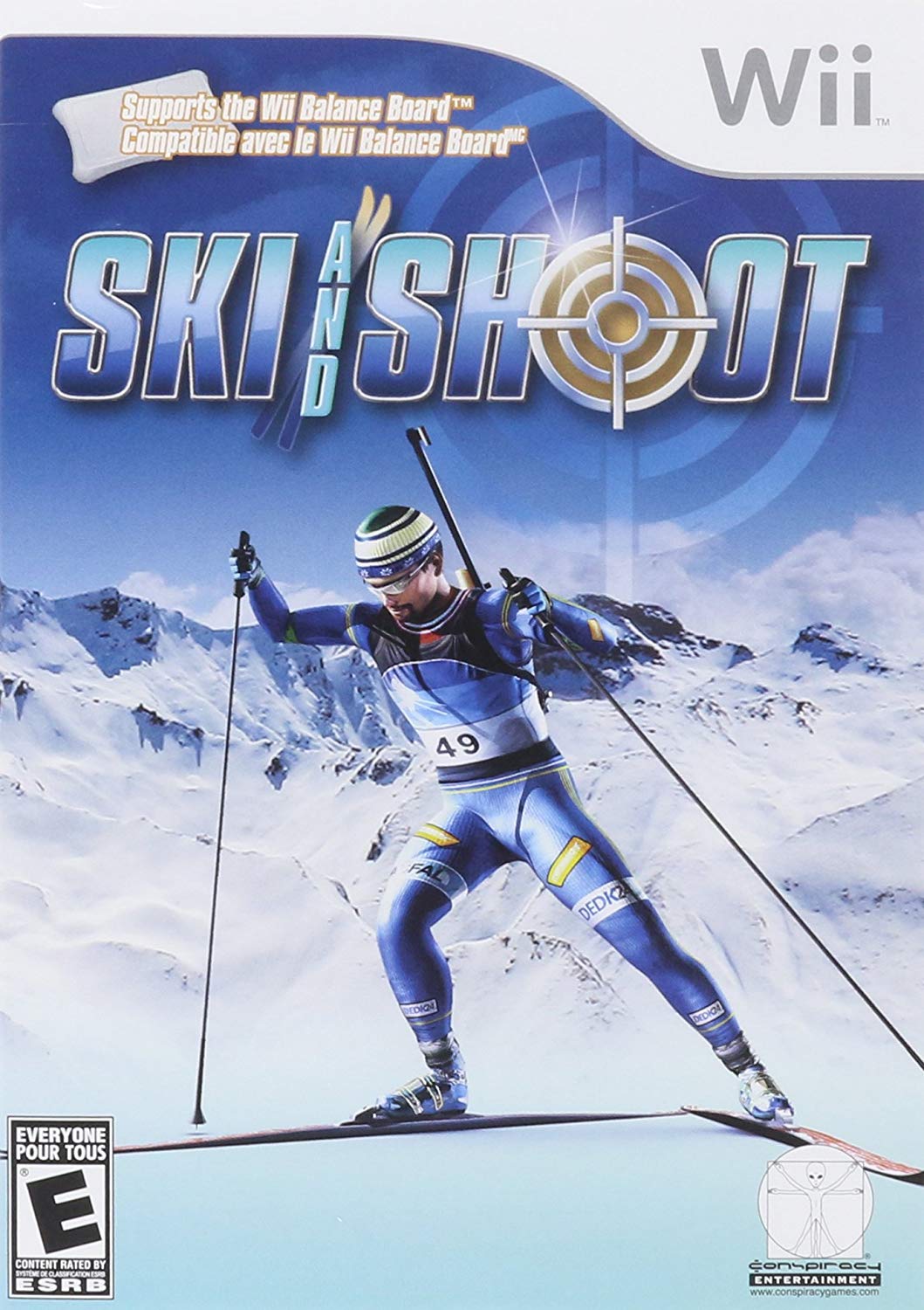 Ski and Shoot by Spoutnik Gaspésie - Jeux Wii (Shopify Collective)