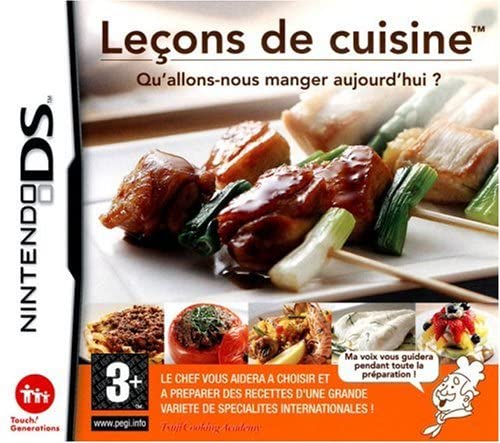Leçons de cuisine: Qu'allons-nous manger aujourd'hui? by Spoutnik Gaspésie - Jeux DS / DSi (Shopify Collective)