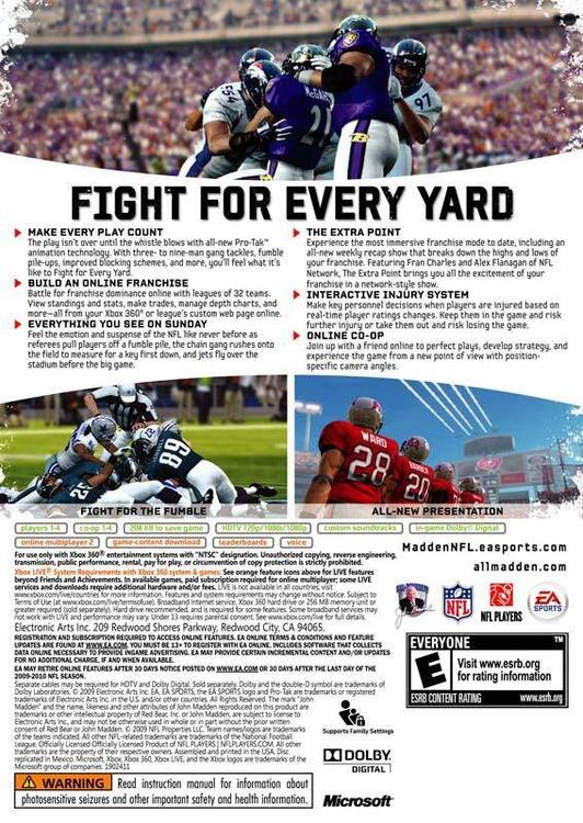 Madden NFL 10