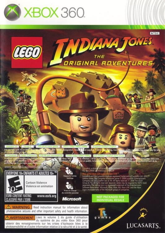 LEGO Indiana Jones: The Original Adventures / DreamWorks Kung Fu Panda by Spoutnik Gaspésie - Jeux Xbox 360 (Shopify…