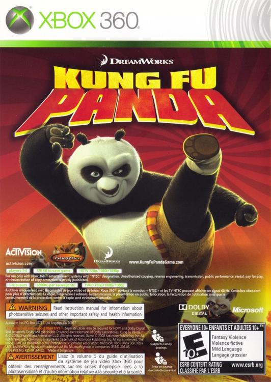 LEGO Indiana Jones : Les aventures originales / DreamWorks Kung Fu Panda