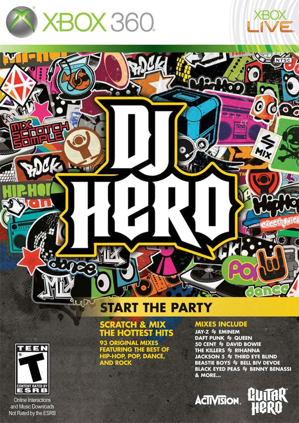 DJ Hero ( Platine non incluse ) by Spoutnik Gaspésie - Jeux Xbox 360 (Shopify Collective)