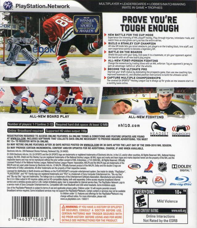 NHL 10