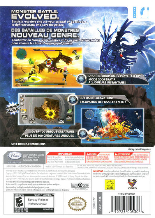 Spectrobes: Origins