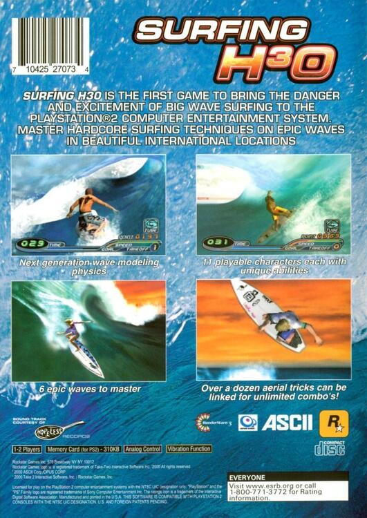 Surfing H3O