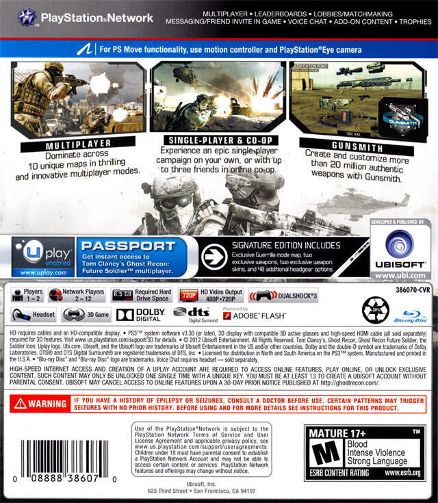 Tom Clancy's Ghost Recon: Future Soldier  [Greatest Hits]