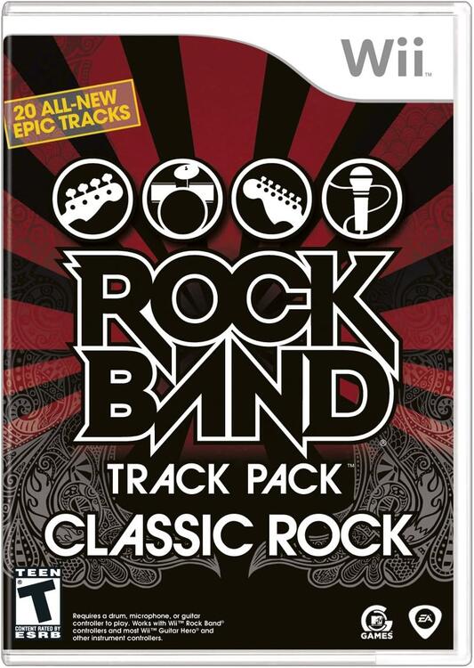Rock Band Track Pack Classic Rock by Spoutnik Gaspésie - Jeux Wii (Shopify Collective)