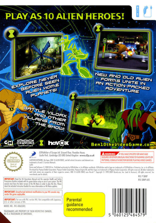 Ben 10 Alien Force: Vilgax Attacks