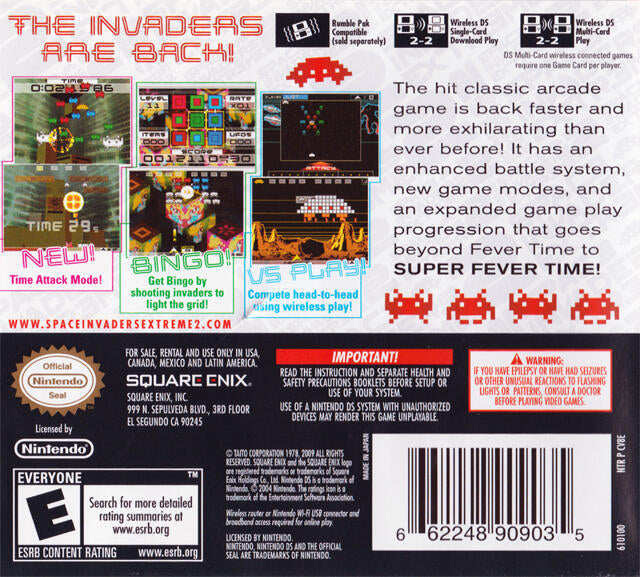 Space Invaders Extreme 2