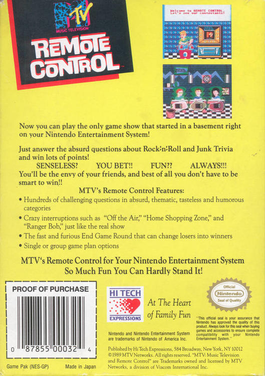 MTV's Télécommande