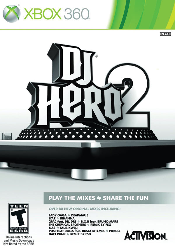DJ Hero 2 ( Platine non incluse ) by Spoutnik Gaspésie - Jeux Xbox 360 (Shopify Collective)
