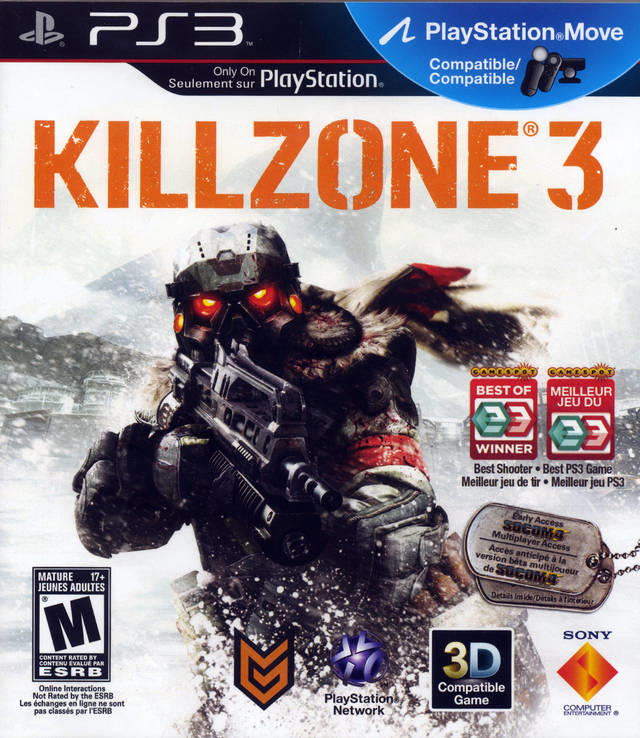 Killzone 3 by Spoutnik Gaspésie - Jeux PS3 (Shopify Collective)