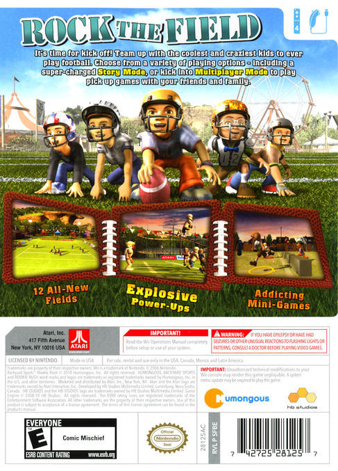 Backyard Sports: Rookie Rush