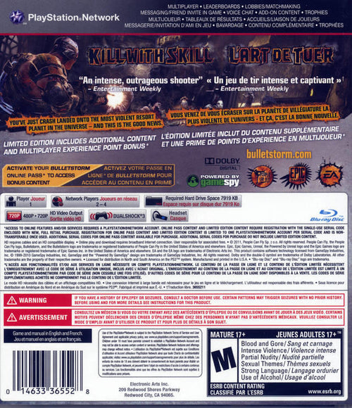 Bulletstorm [Édition limitée]