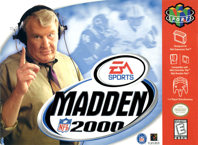 Madden NFL 2000 by Spoutnik Gaspésie - Jeux N64 (Shopify Collective)
