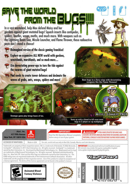 Centipede: Infestation