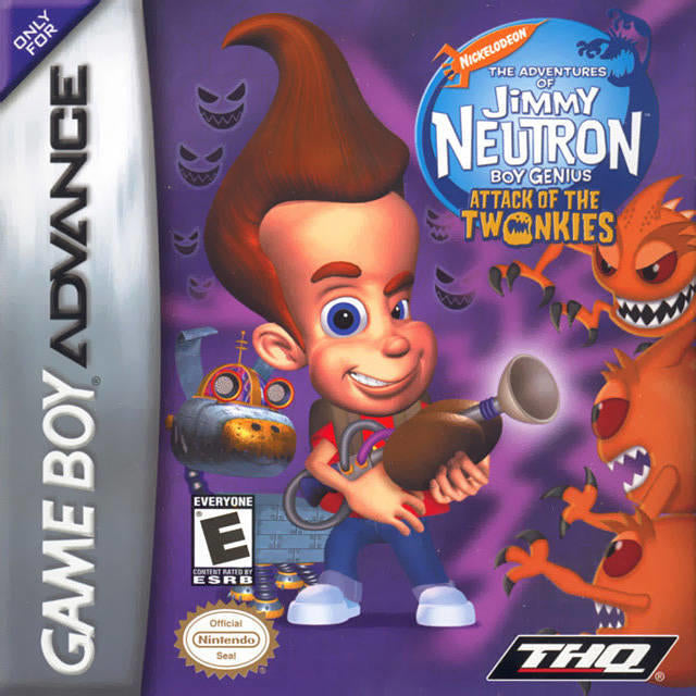 The Adventures of Jimmy Neutron Boy Genius: Attack of the Twonkies by Spoutnik Gaspésie - Jeux GBA (Shopify Collective)