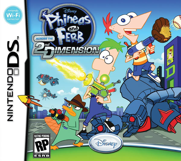 Phineas and Ferb: Across the 2nd Dimension by Spoutnik Gaspésie - Jeux DS / DSi (Shopify Collective)