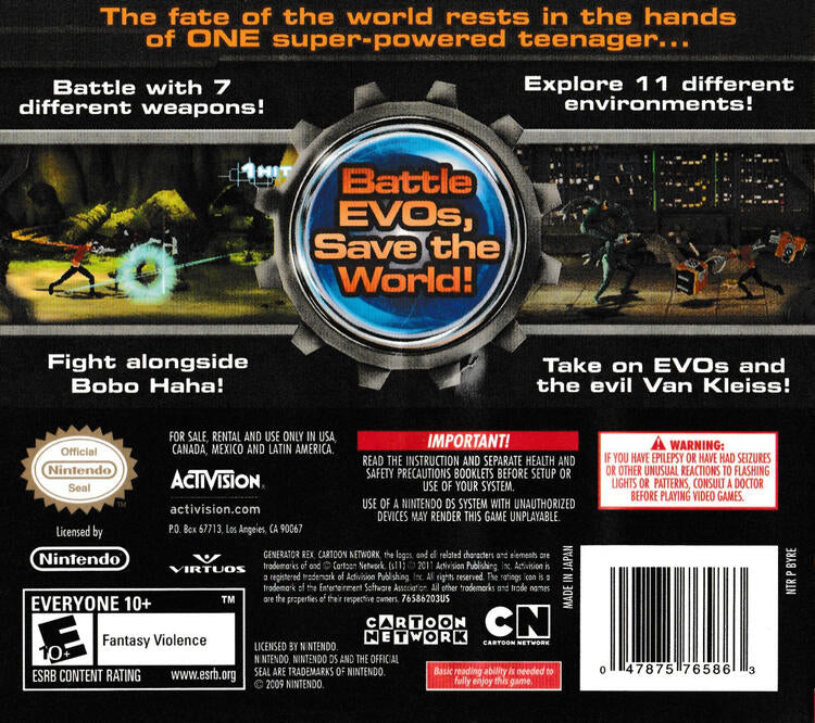 Generator Rex: Agent of Providence