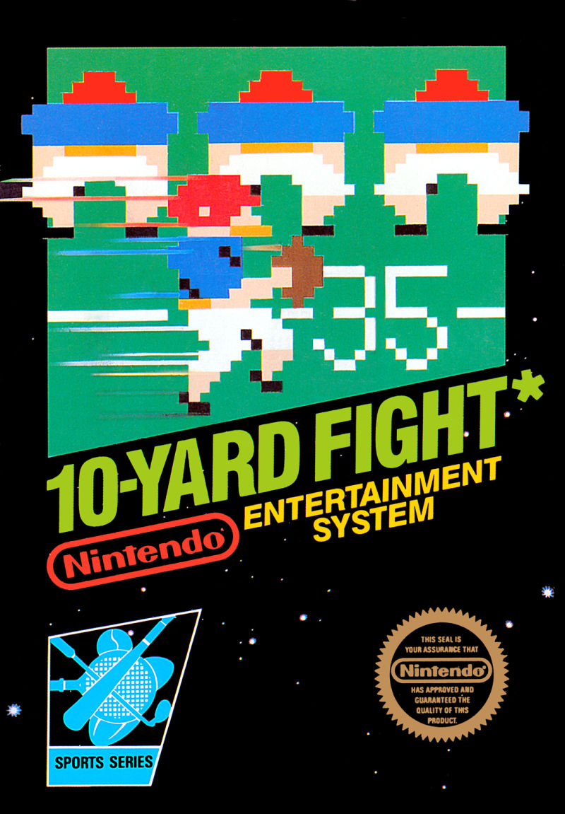 10-Yard Fight by Spoutnik Gaspésie - Jeux NES (Shopify Collective)
