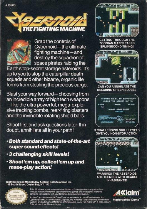 Cybernoid: La machine de combat