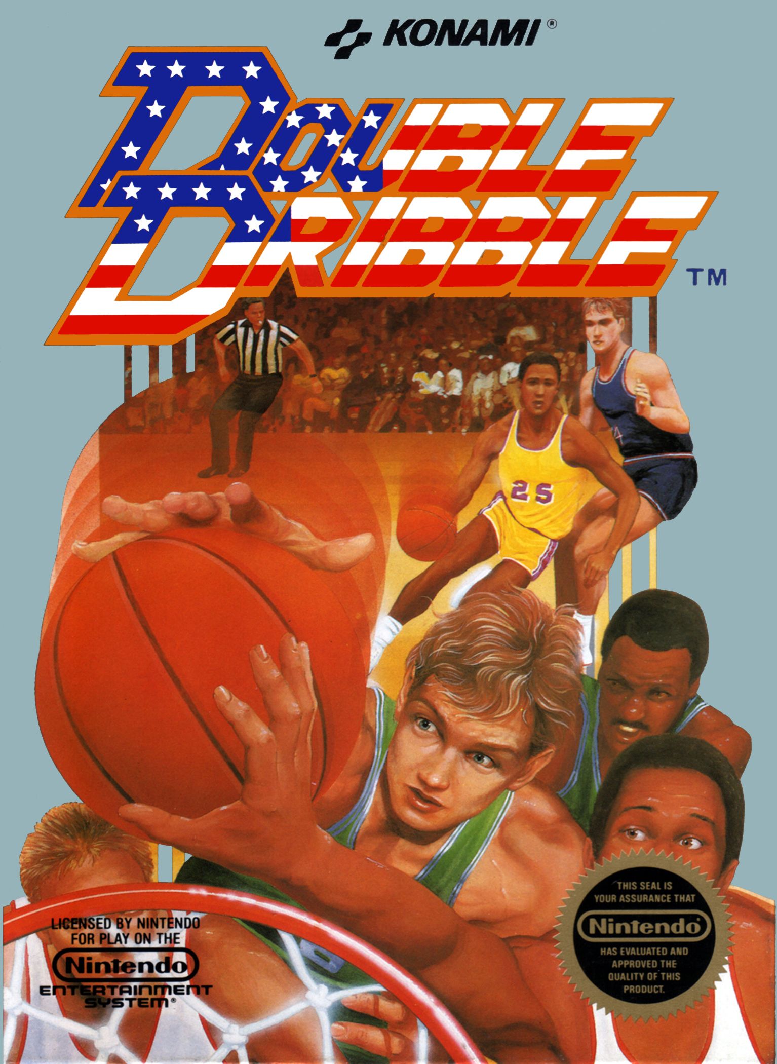 Double Dribble by Spoutnik Gaspésie - Jeux NES (Shopify Collective)