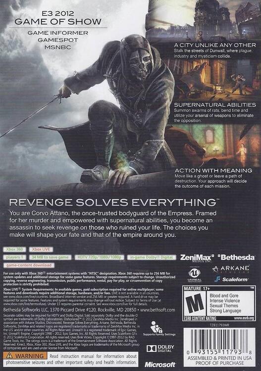 Dishonored
