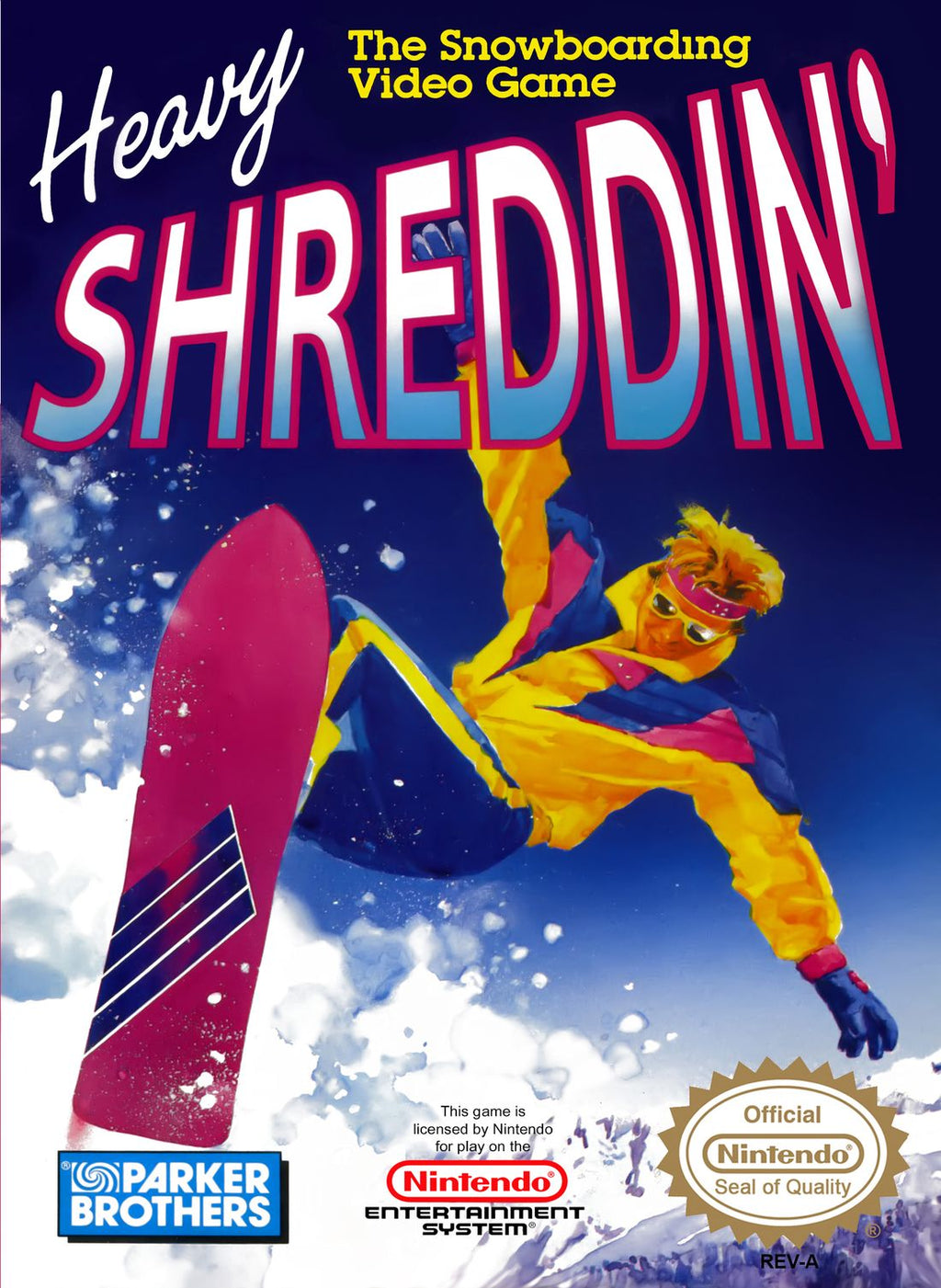 Heavy Shreddin' by Spoutnik Gaspésie - Jeux NES (Shopify Collective)