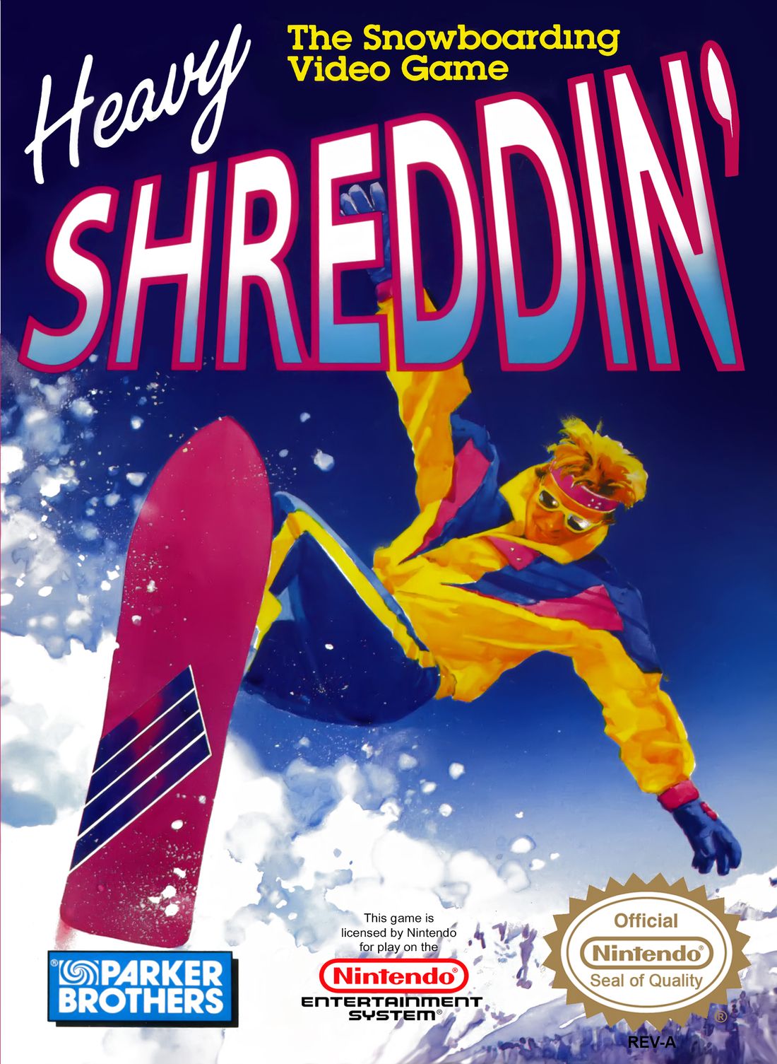 Heavy Shreddin' by Spoutnik Gaspésie - Jeux NES (Shopify Collective)