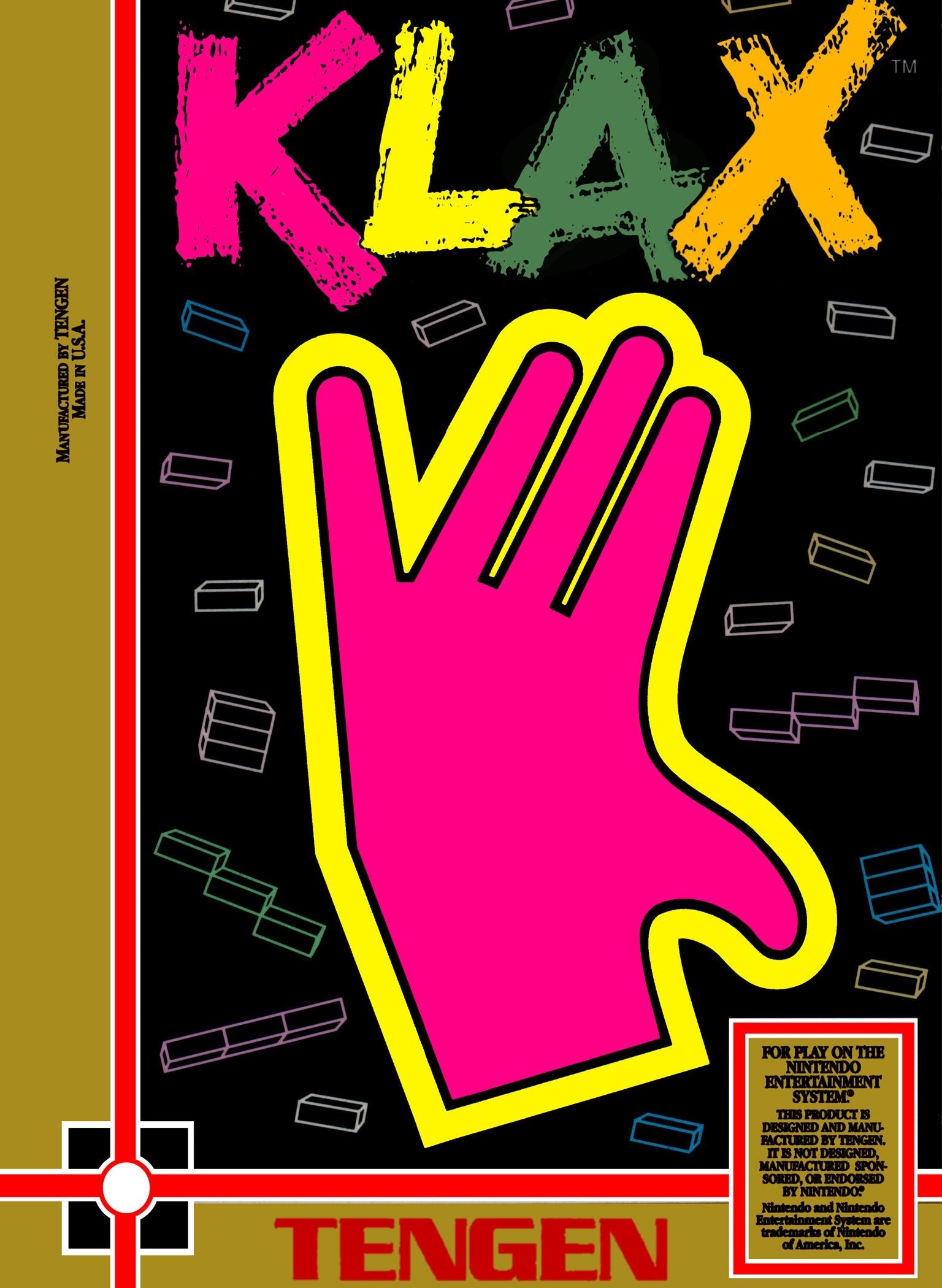 Klax by Spoutnik Gaspésie - Jeux NES (Shopify Collective)