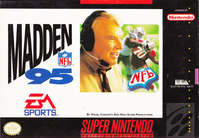 Madden NFL 95 by Spoutnik Gaspésie - Jeux SNES (Shopify Collective)