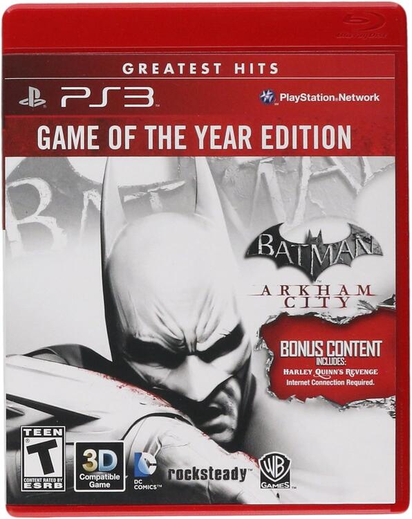 Batman: Arkham City [Game of the Year Edition] [Greatest Hits] by Spoutnik Gaspésie - Jeux PS3 (Shopify Collective)