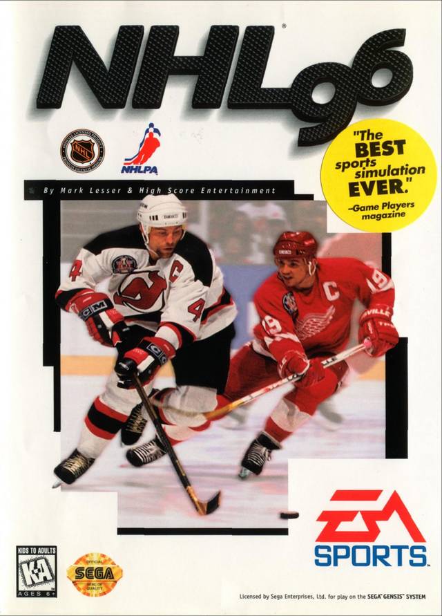 NHL 96 by Spoutnik Gaspésie - Jeux Genesis (Shopify Collective)