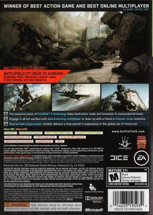 Battlefield 3 - Premium Edition