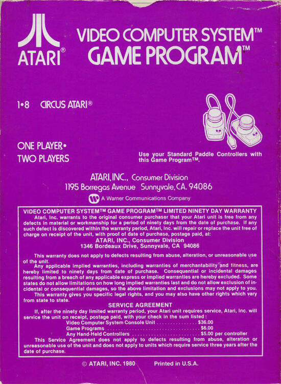 Circus Atari