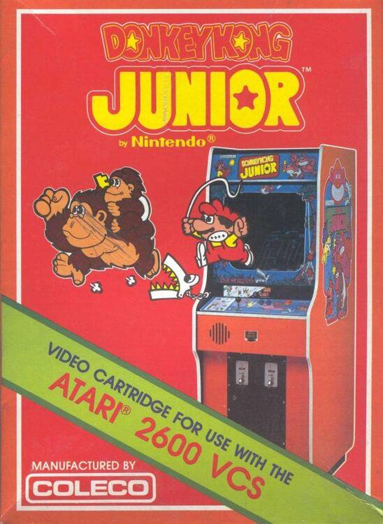 Donkey Kong Junior by Spoutnik Gaspésie - Jeux Atari 2600 (Shopify Collective)