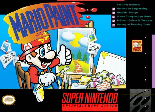 Mario Paint by Spoutnik Gaspésie - Jeux SNES (Shopify Collective)