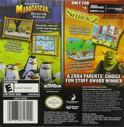 Madagascar : Opération Pingouins / Shrek 2