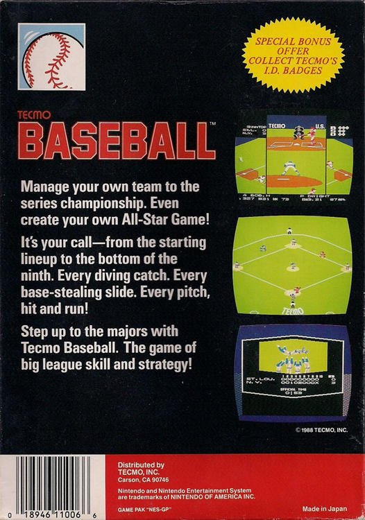 Tecmo Baseball
