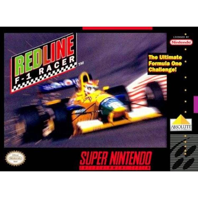 Redline F-1 Racer by Spoutnik Gaspésie - Jeux SNES (Shopify Collective)