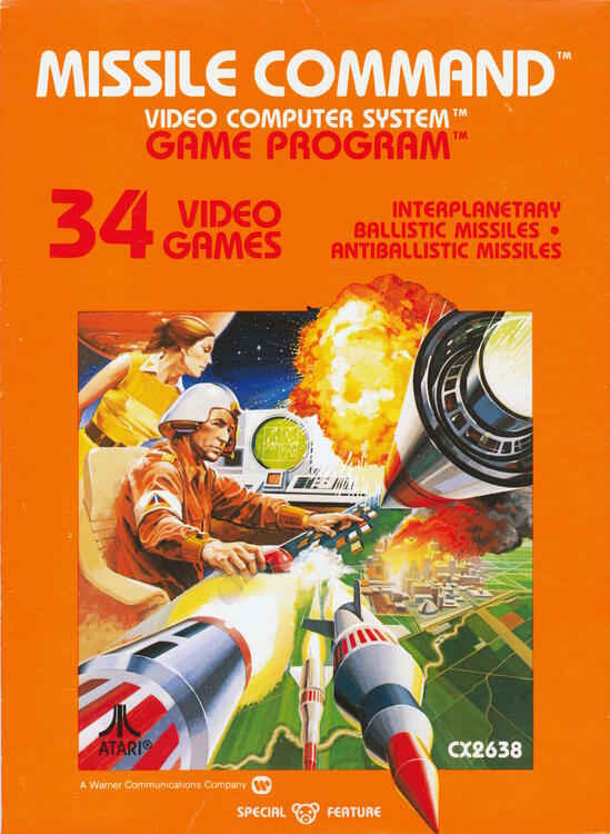 Missile Command by Spoutnik Gaspésie - Jeux Atari 2600 (Shopify Collective)