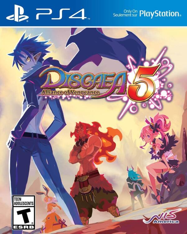Disgaea 5:  Alliance of Vengeance by Spoutnik Gaspésie - Jeux PS4 (Shopify Collective)