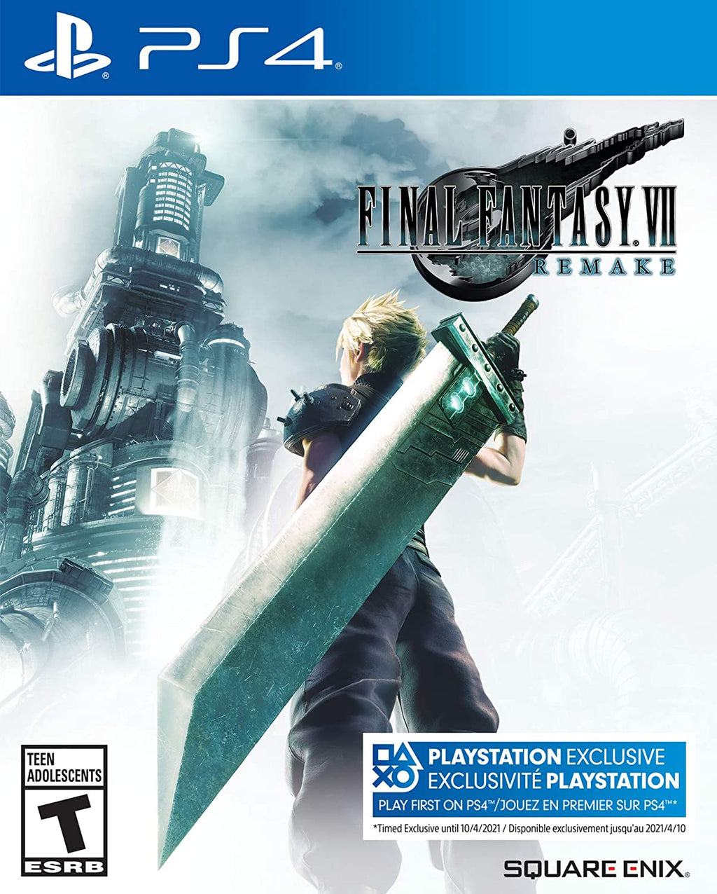Final Fantasy VII Remake by Spoutnik Gaspésie - Jeux PS4 (Shopify Collective)