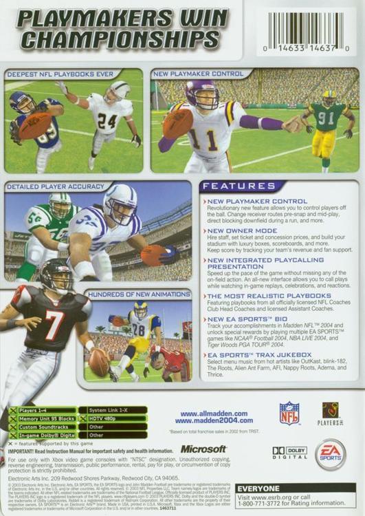 Madden NFL 2004