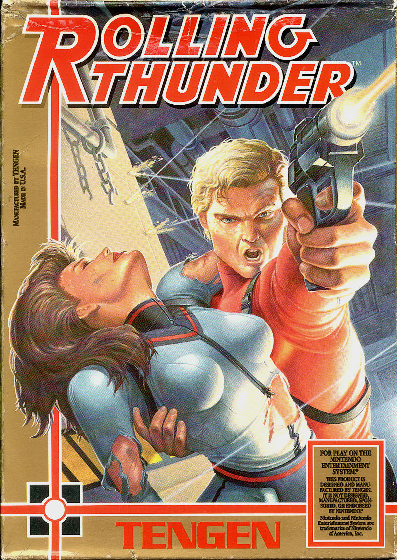 Rolling Thunder by Spoutnik Gaspésie - Jeux NES (Shopify Collective)