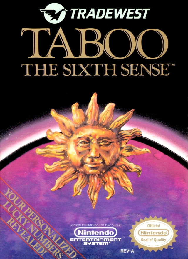 Taboo: The Sixth Sense by Spoutnik Gaspésie - Jeux NES (Shopify Collective)